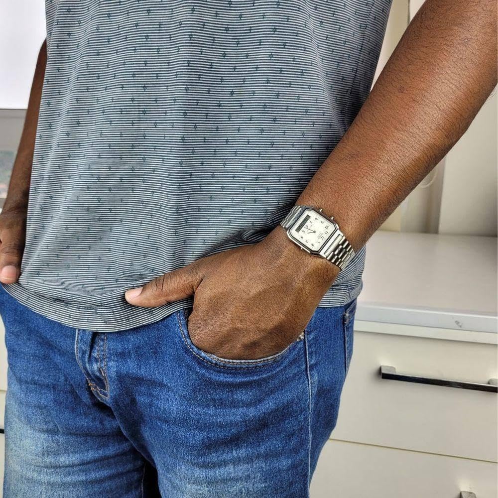 Casio Collectie, uniseks, retro polshorloge