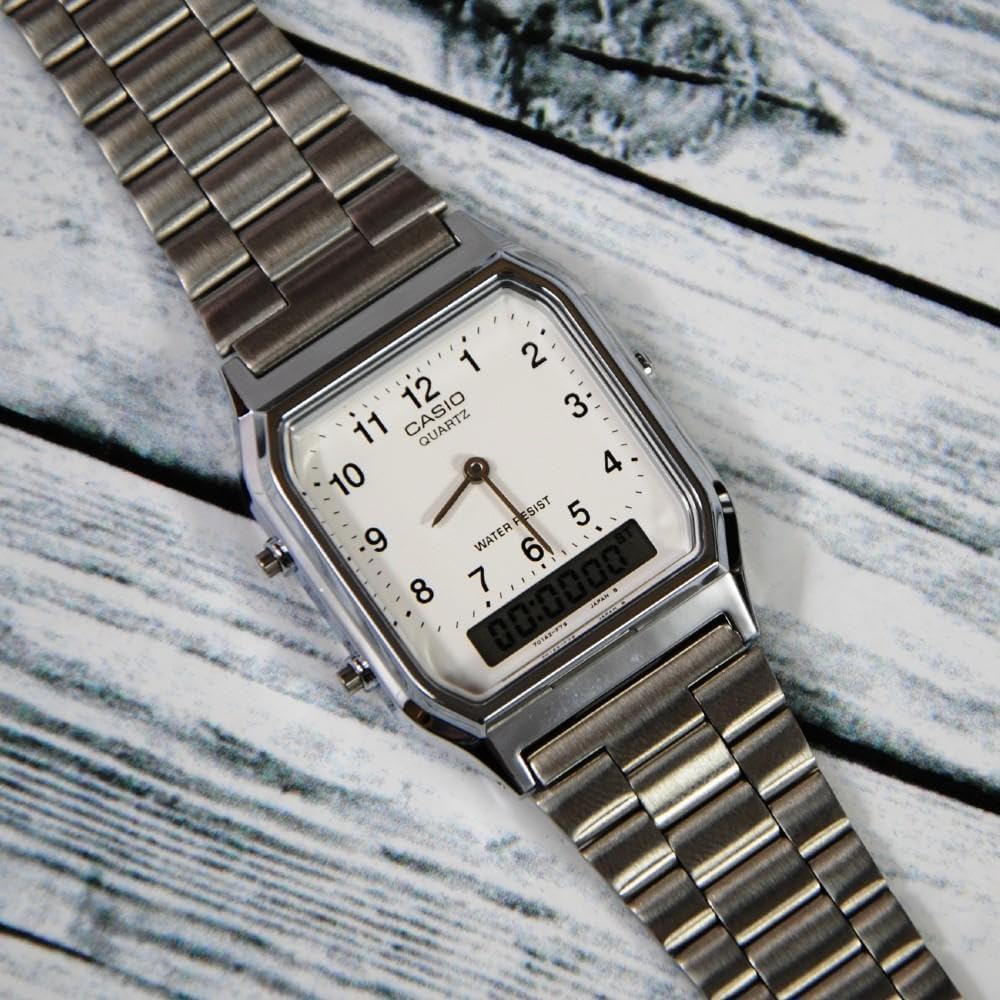Casio Collectie, uniseks, retro polshorloge