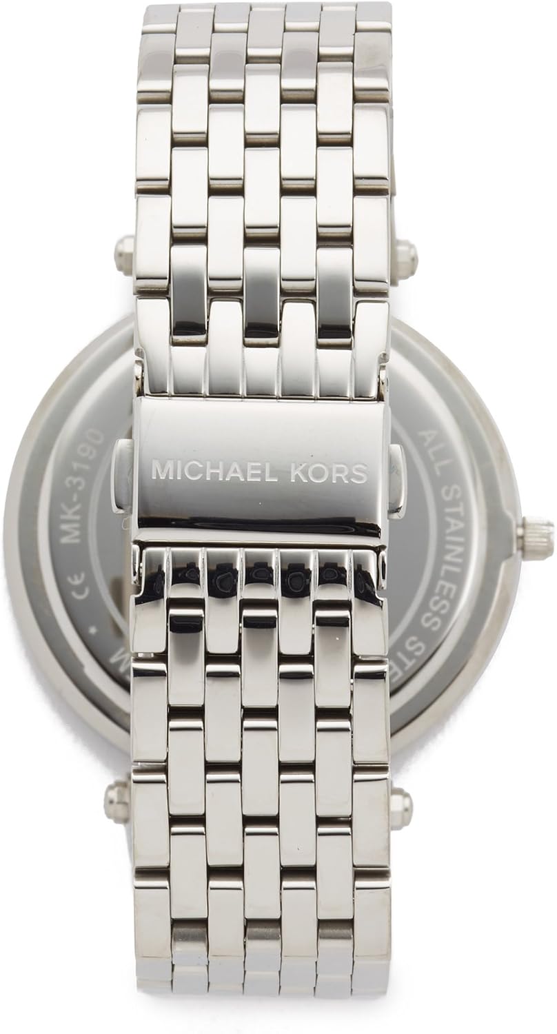 Michael Kors Darci horloge voor dames, uurwerk met roestvrij stalen of lederen band