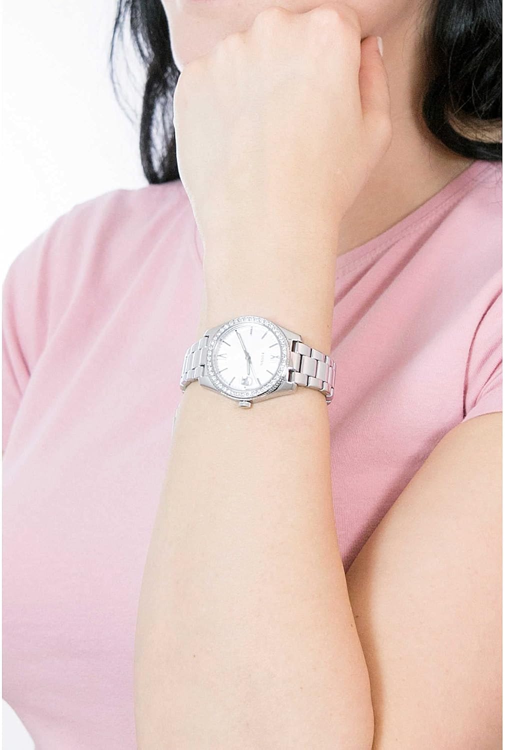 Fossil Scarlette Watch for Women,Quartz movement with Stainless steel or Leather Strap