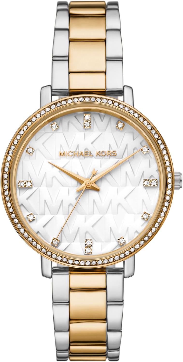 Michael Kors Accelerator Horloge voor heren, chronograaf uurwerk met roestvrij stalen of lederen band
