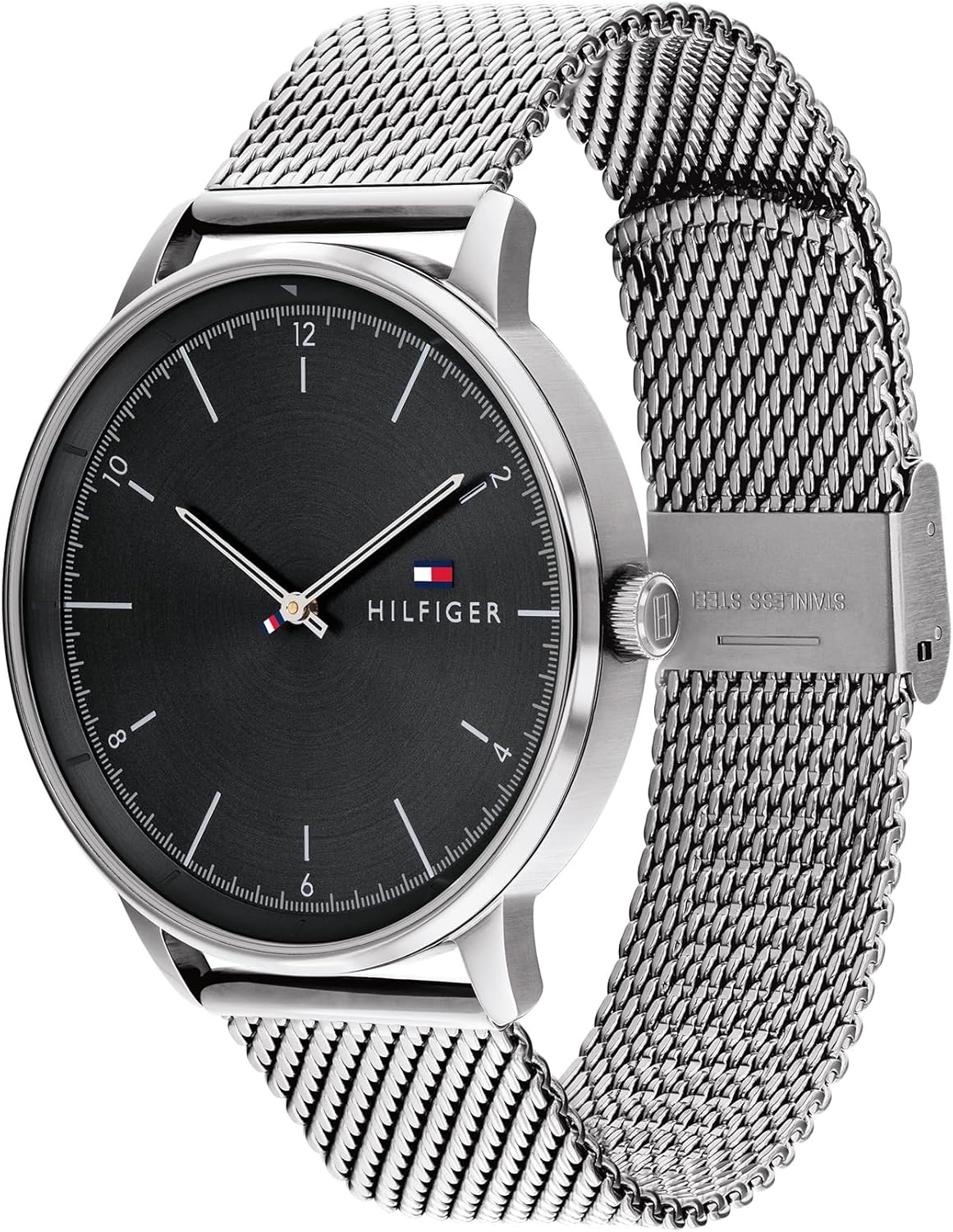 Tommy Hilfiger Analoog kwartshorloge voor heren, met roestvrij stalen armband 1791842