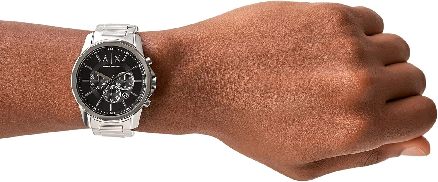 Armani Exchange Chronograaf Roestvrijstalen Horloge