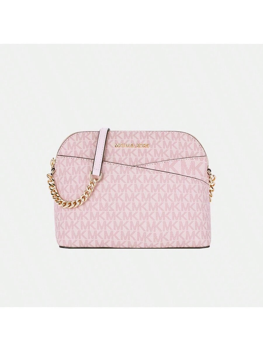 Michael Kors Michael_Kors | Jet Set Travel Medium Logo Dome Crossbody Bag Travel Purses and Bags Women Bags for Women