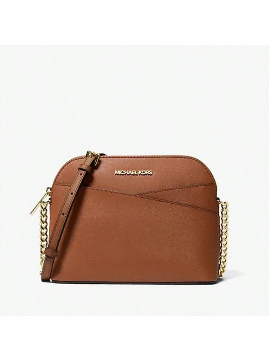 Michael Kors Michael_Kors | Jet Set Travel Medium Logo Dome Crossbody Bag Travel Purses and Bags Women Bags for Women