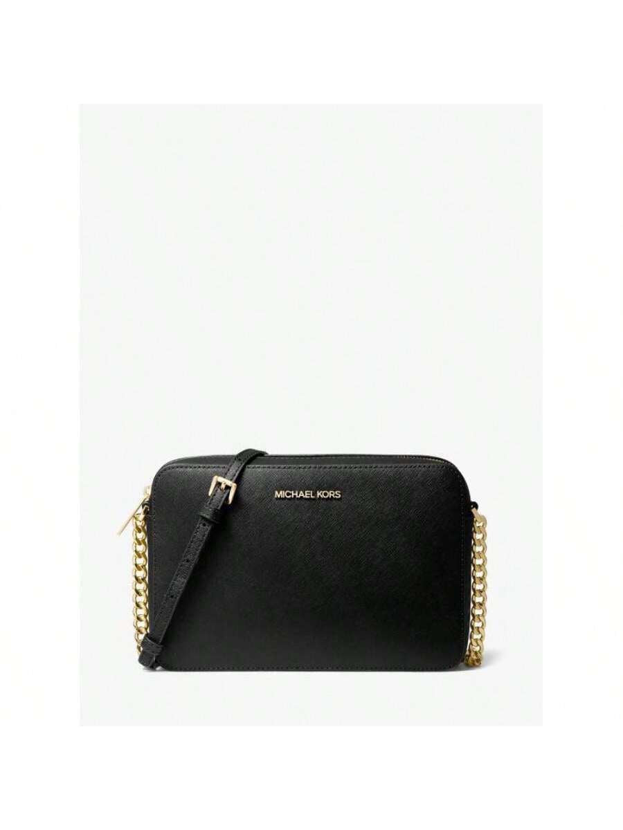 Michael Kors Michael_Kors | Jet Set Large Saffiano Leather Crossbody Bag