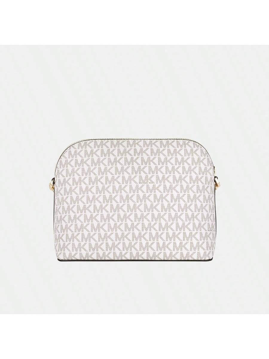 Michael Kors Michael_Kors | Jet Set Travel Medium Logo Dome Crossbody Bag Travel Purses and Bags Women Bags for Women
