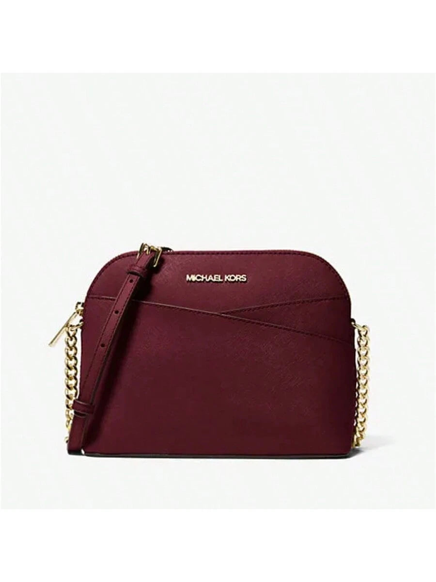 Michael Kors Michael_Kors | Jet Set Travel Medium Logo Dome Crossbody Bag Travel Purses and Bags Women Bags for Women