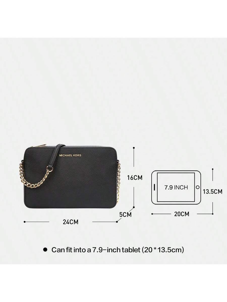 Michael Kors Jet Set Large Saffiano Leather Crossbody Bag Women Large Camera Bag,Purses and Bags Women Bags for Women