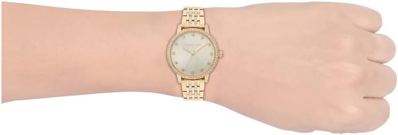Michael Kors Melissa Horloge voor dames, kwartsuurwerk met horlogeband van roestvrij staal of leder