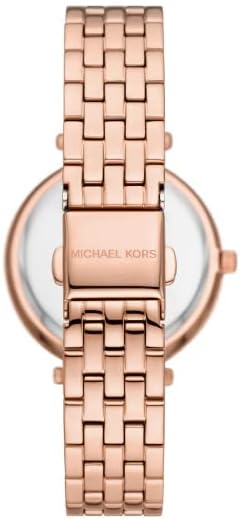 Michael Kors Darci horloge voor dames, uurwerk met roestvrij stalen of lederen band