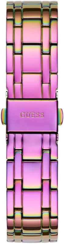 Guess Dameshorloge van 36 mm - iriserende armband iriserende wijzerplaat iriserende kast