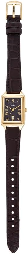 Fossil Raquel Horloge voor dames, quartz uurwerk met roestvrij stalen of leren band,