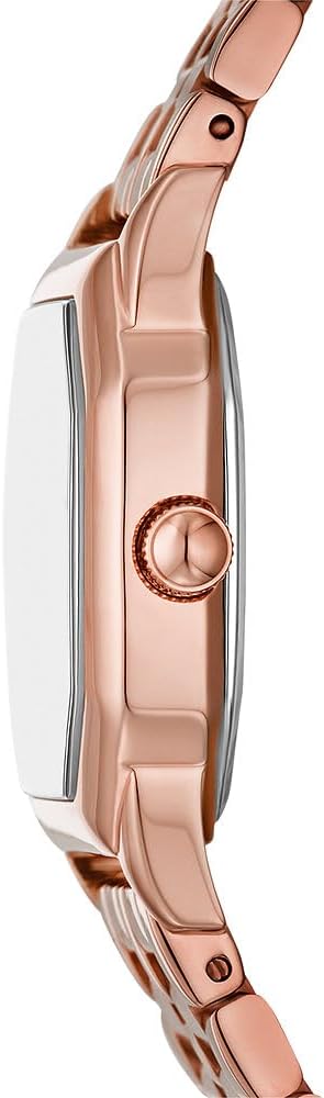 Fossil Harlow Horloge voor Dames, Quartz uurwerk met Roestvrijstalen of Leren Band,