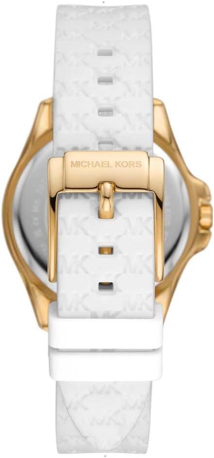 Michael Kors Pilot Horloge voor dames, multifunctioneel Quartz uurwerk met siliconen band