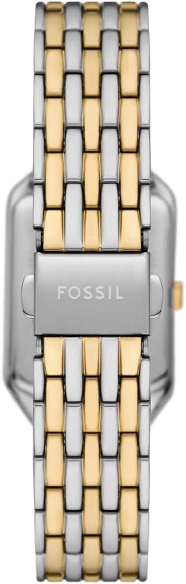 FOSSIL Raquel horloge voor dames, Quartz uurwerk met drie wijzers en een roestvrij stalen band