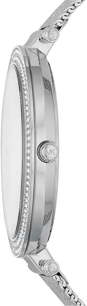Michael Kors Darci horloge voor dames, uurwerk met roestvrij stalen of lederen band