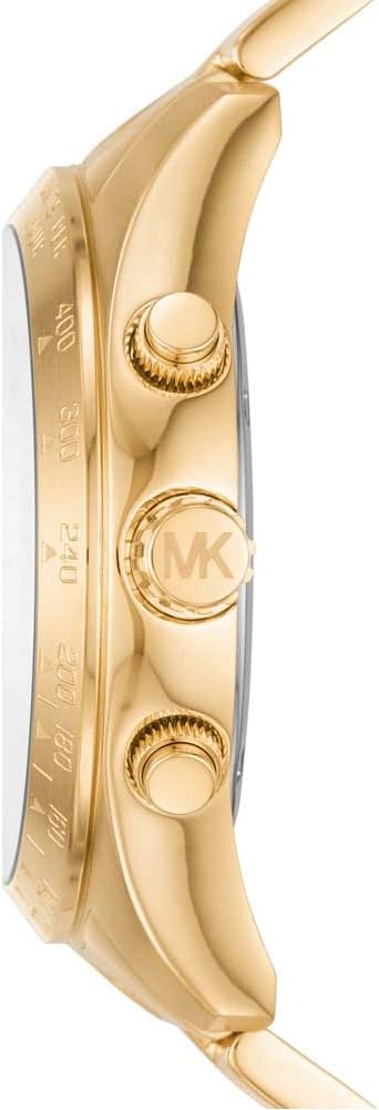 Michael Kors Runway Horloge voor dames, kwartsuurwerk met horlogeband van roestvrij staal, keramiek of leer