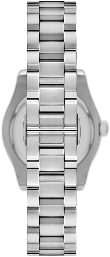 Emporio Armani Horloge Voor Dames, Driehandig Quartz uurwerk en 32mm kastmaat met roestvrij stalen, lederen of siliconen band