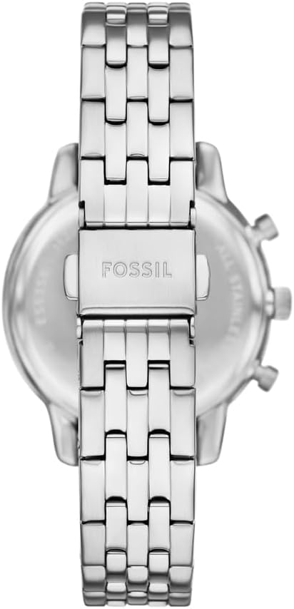 Fossil Neutra Watch for Women, Chronograph movement with Stainless steel or Leather Strap