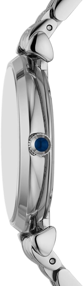 Emporio Armani Vrouwen Analoge Quartz Horloge Met Roestvrij Stalen Band AR11627, Zilver