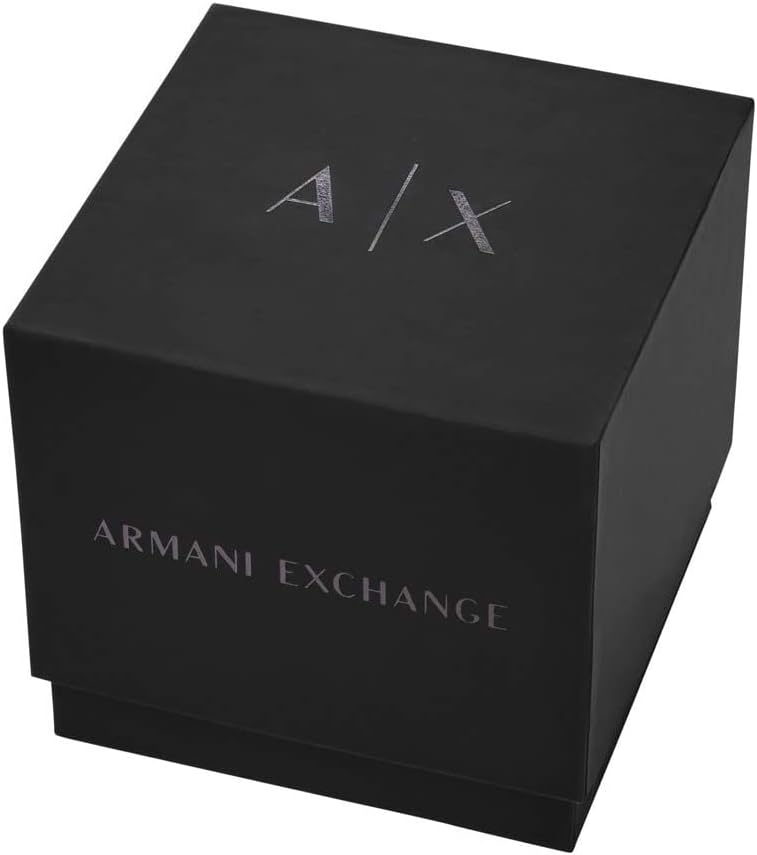 Armani Exchange Herenhorloge roestvrij staal blauw chronograaf AX2430, Blauw, Dress/Sport