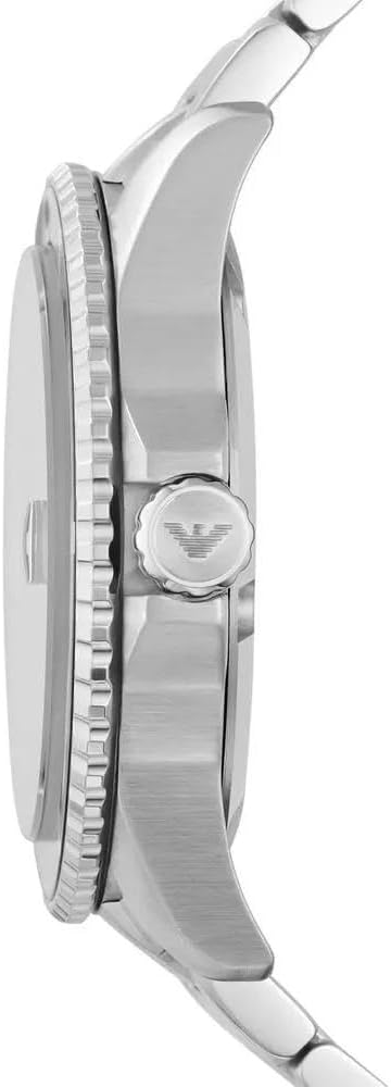 Emporio Armani Roestvrijstalen Horloge met Drie wijzers