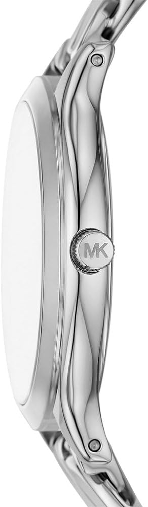 Michael Kors Runway Horloge voor dames, kwartsuurwerk met horlogeband van roestvrij staal, keramiek of leer