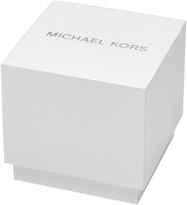Michael Kors Slim Runway Horloge voor dames, 38mm Driehandig kwartsuurwerk met lederen horlogeband