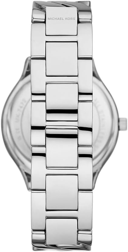 Michael Kors Runway Horloge voor dames, kwartsuurwerk met horlogeband van roestvrij staal, keramiek of leer