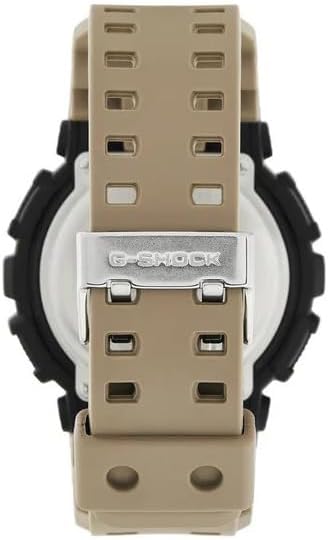 Casio Herenhorloge, analoog-digitaal, kwarts met kunststof armband GA-110TU-1A5ER, Bruin, Sport