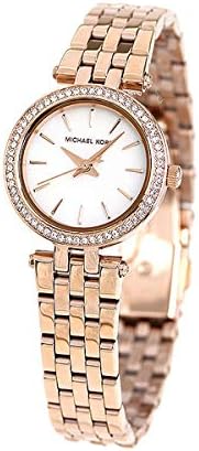 Michael Kors Darci horloge voor dames, uurwerk met roestvrij stalen of lederen band