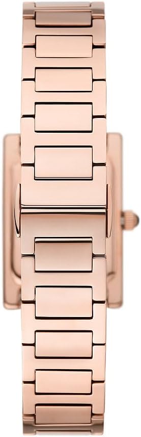 Emporio Armani horloge voor dames, kwartsuurwerk en kastmaat 31 mm met roestvrij stalen, lederen of siliconen band