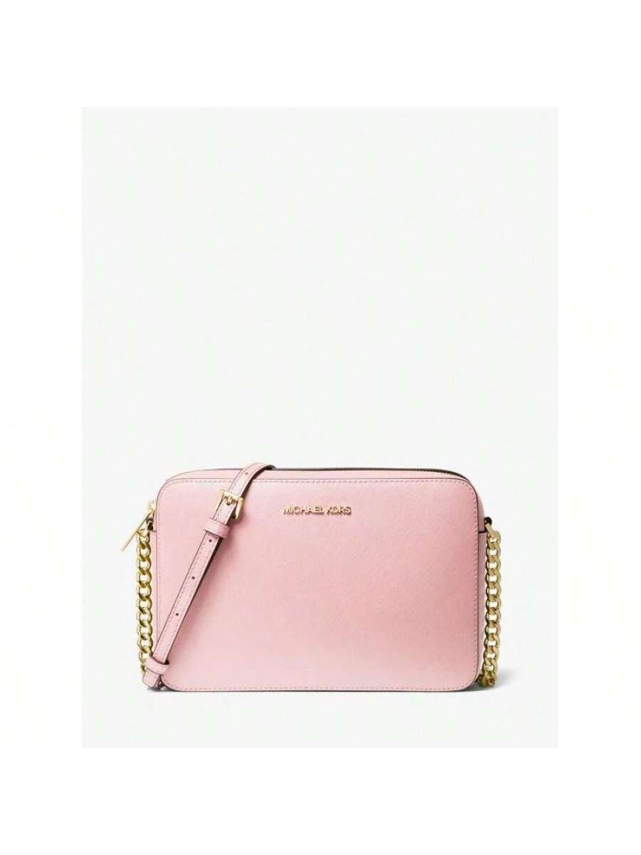 Michael Kors Michael_Kors | Jet Set Large Saffiano Leather Crossbody Bag