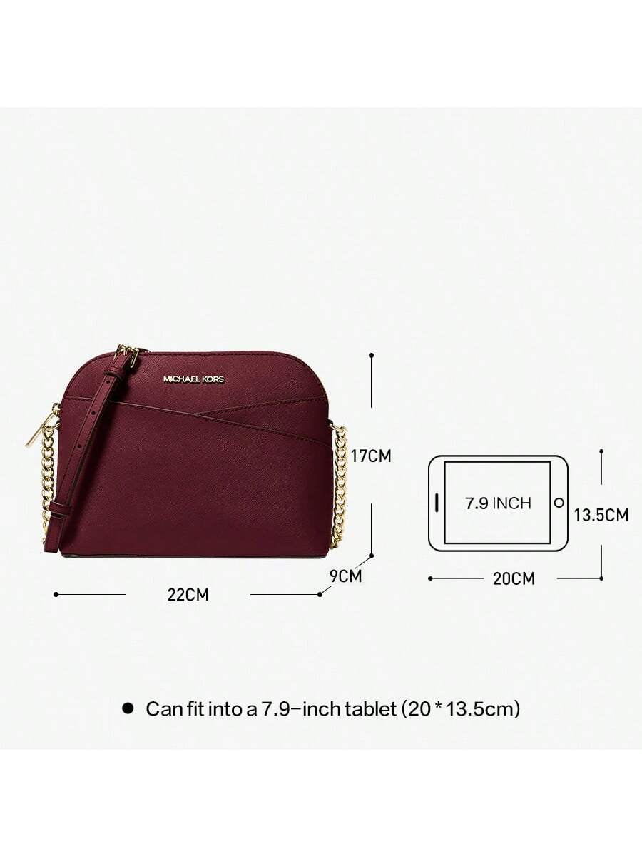 Michael Kors Michael_Kors | Jet Set Travel Medium Logo Dome Crossbody Bag Travel Purses and Bags Women Bags for Women