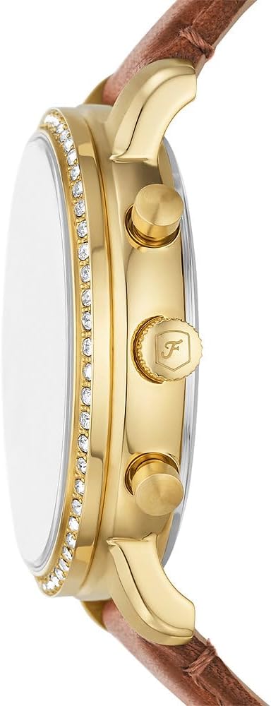 Fossil Neutra Watch for Women, Chronograph movement with Stainless steel or Leather Strap