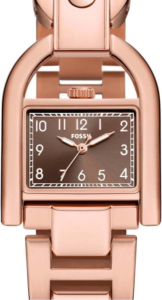 Fossil Harwell Watch for Women, Quartz movement with Stainless steel or leather Strap