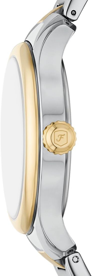 Fossil Harlow Horloge voor Dames, Quartz uurwerk met Roestvrijstalen of Leren Band,
