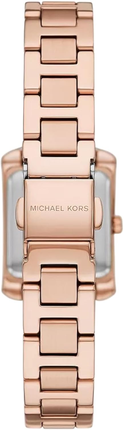 Michael Kors Emery dameshorloge, kwartsuurwerk met horlogeband van roestvrij staal of leder