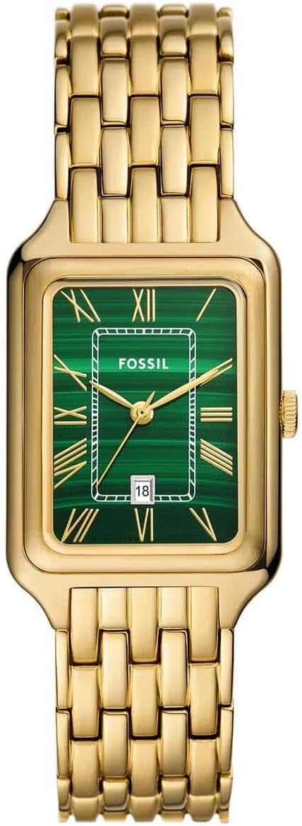 FOSSIL Raquel horloge voor dames, Quartz uurwerk met drie wijzers en een roestvrij stalen band