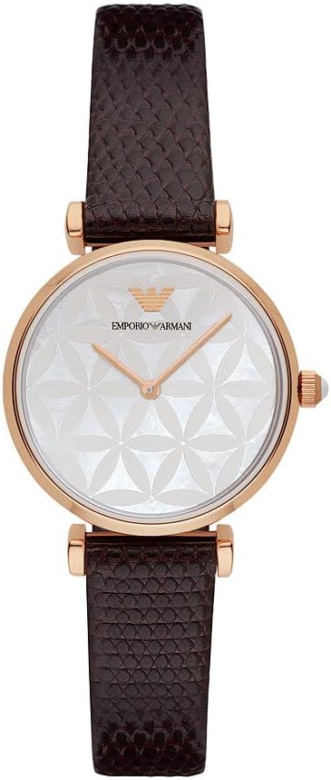 Emporio Armani Analoog kwartshorloge voor dames AR1990, Riemen.