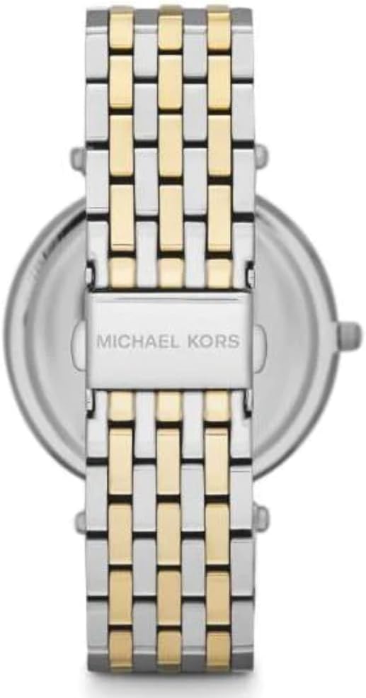 Michael Kors Darci horloge voor dames, uurwerk met roestvrij stalen of lederen band