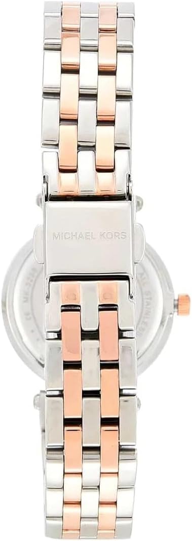 Michael Kors Darci horloge voor dames, uurwerk met roestvrij stalen of lederen band