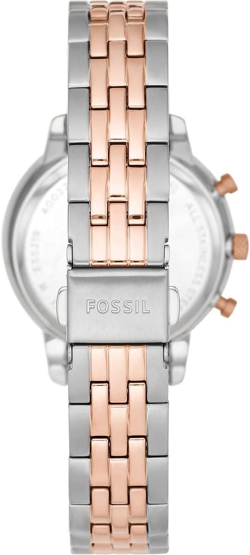 Fossil Neutra Watch for Women, Chronograph movement with Stainless steel or Leather Strap