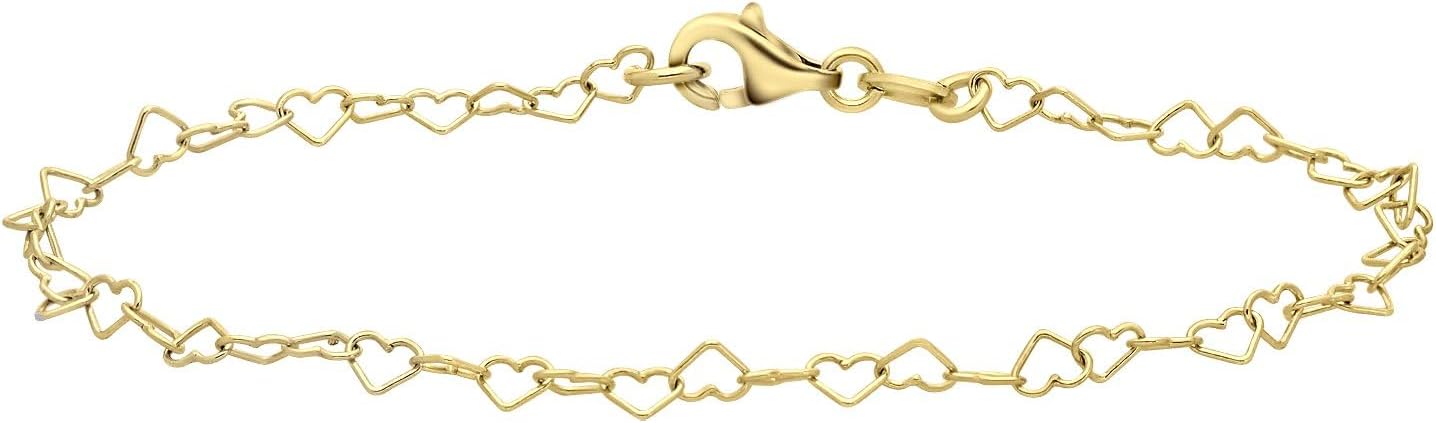 Lucardi - Damesarmband met plating - sieraden - goud geschenk