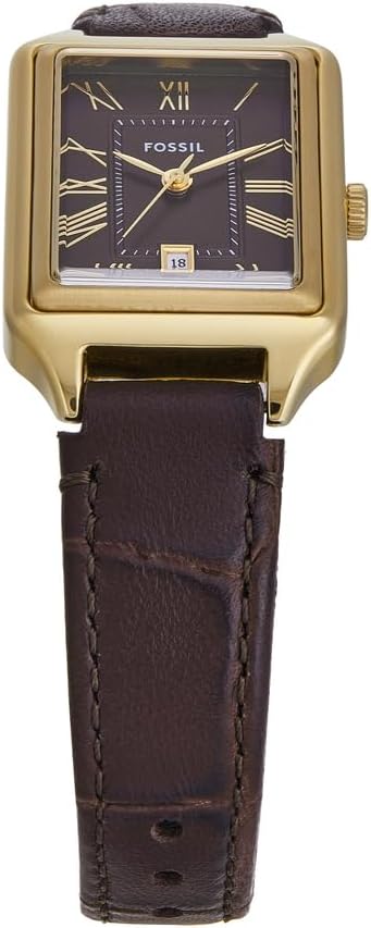 Fossil Raquel Horloge voor dames, quartz uurwerk met roestvrij stalen of leren band,