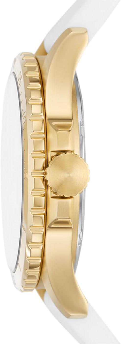 Fossil FB-01 Horloge voor dames, kwarts uurwerk met roestvrij staal of leren band