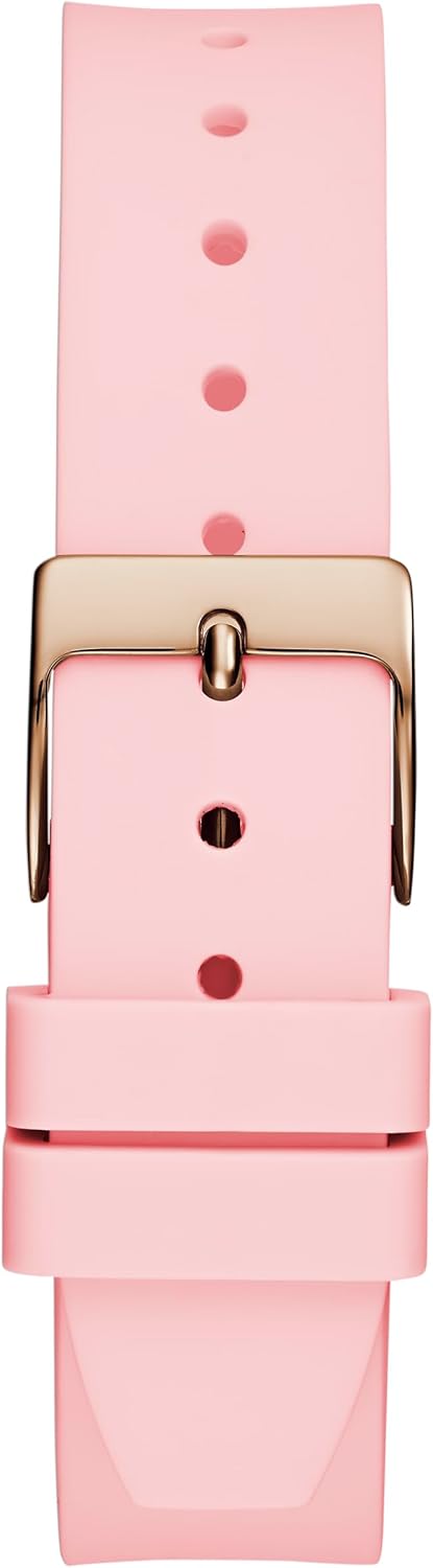 Guess Dames 32mm Horloge - Gouden Tone Armband Champagne Dial Gold Tone Case