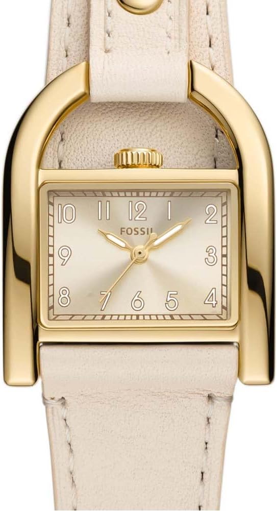 Fossil Harwell Watch for Women, Quartz movement with Stainless steel or leather Strap