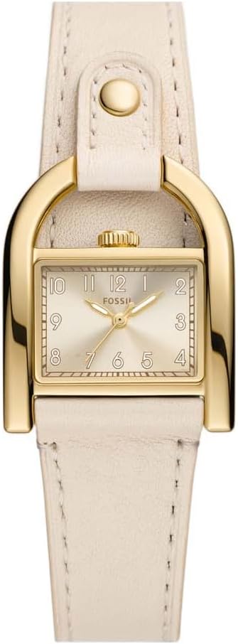 Fossil Harwell Watch for Women, Quartz movement with Stainless steel or leather Strap